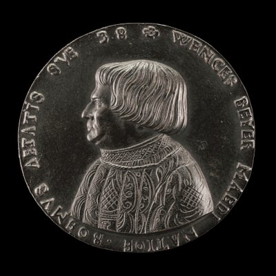 Václav Payer Wenceslaus Beyer ، 1488-1537 ، طبيب الدولة في بوهيميا [الوجه] ، 1526. بواسطة ماجستير MP