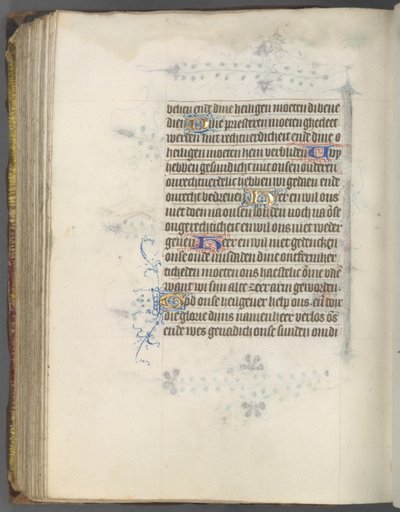 كتاب ساعات استخدام أوترخت: fol. 174v ، نص ، ج. 1460-1465. بواسطة ماجستير في Gijsbrecht van Brederode