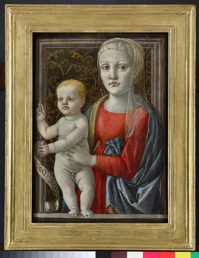 مادونا والطفل ، 1440 - 1450 بواسطة ماجستير Pratovecchio