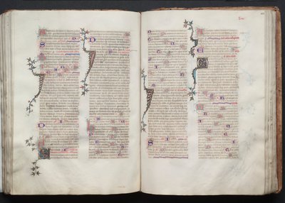 كتاب قداس جوتا: Fol. 104V ، نص ، ج. 1375. بواسطة سيد بوكيه