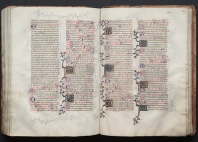 كتاب قداس جوتا: Fol. 127V ، نص ، ج. 1375. بواسطة سيد بوكيه