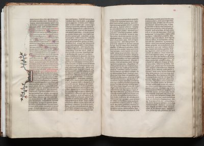 كتاب القداس جوتا: Fol. 51 ظ ، نص ، ج. 1375. بواسطة سيد بوكيه