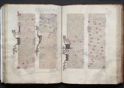 كتاب القداس جوتا: Fol. 70 و ، نص ، ج. 1375. بواسطة سيد بوكيه