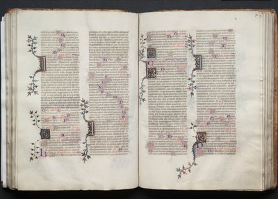 كتاب قداس جوتا: Fol. 72 و ، نص ، ج. 1375. بواسطة سيد بوكيه