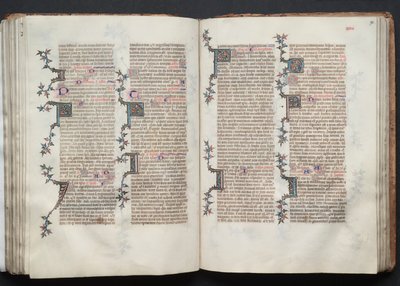 كتاب قداس جوتا: Fol. 89v ، نص ، ج. 1375. بواسطة سيد بوكيه