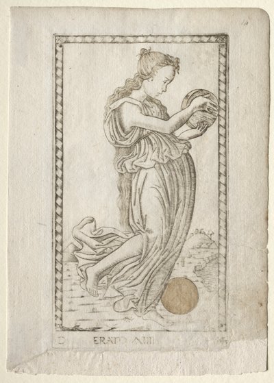 إراتو (شعر غنائي وحب) (من سلسلة Tarocchi D: Apollo and the Muses ، رقم 14) بواسطة ماجستير في سلسلة E Tarocchi