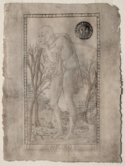 بطاقات التارو قبل عام 1467. بواسطة ماجستير في سلسلة E Tarocchi