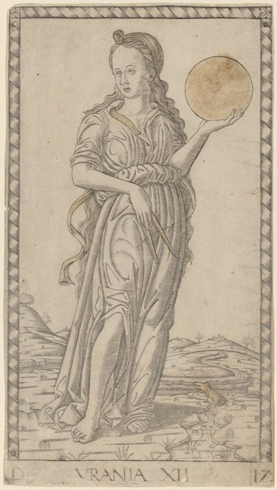 يورانيا بواسطة ماجستير في سلسلة E Tarocchi