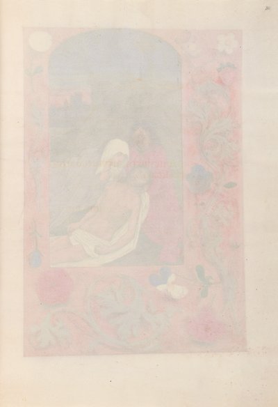 ساعات الملكة إيزابيلا الكاثوليكية ، ملكة إسبانيا: فل. 261 و ، ج. 1500. بواسطة سيد كتاب الصلاة الأول لماكسيميليان