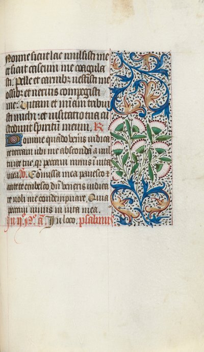 كتاب ساعات استخدام روان: fol. 117 و ، ج. 1470. بواسطة سيد لاتيني جنيف
