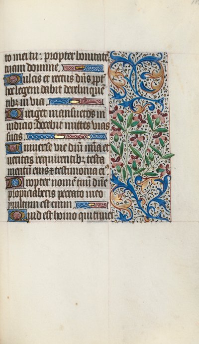 كتاب ساعات استخدام روان: fol. 119 و ، ج. 1470. بواسطة سيد لاتيني جنيف