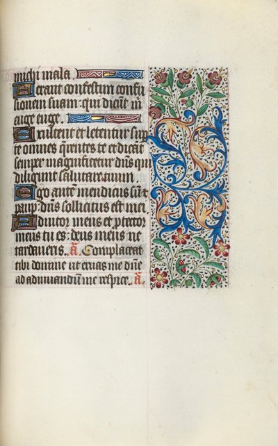 كتاب ساعات استخدام روان: fol. 127 و ، ج. 1470. بواسطة سيد لاتيني جنيف