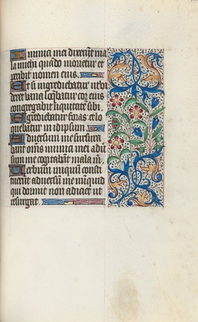 كتاب ساعات استخدام روان: fol. 128 و ، ج. 1470. بواسطة سيد لاتيني جنيف