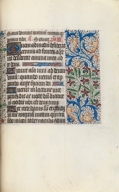 كتاب ساعات استخدام روان: fol. 129 و ، ج. 1470. بواسطة سيد لاتيني جنيف