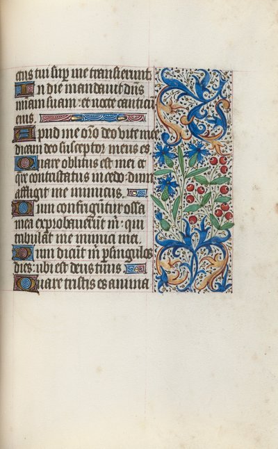 كتاب ساعات استخدام روان: fol. 130 و ، ج. 1470. بواسطة سيد لاتيني جنيف