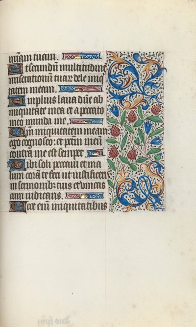 كتاب ساعات استخدام روان: fol. 134 و ، ج. 1470. بواسطة سيد لاتيني جنيف