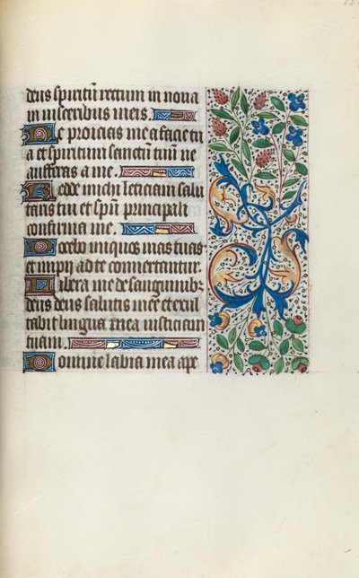 كتاب ساعات استخدام روان: fol. 135 و ، ج. 1470. بواسطة سيد لاتيني جنيف