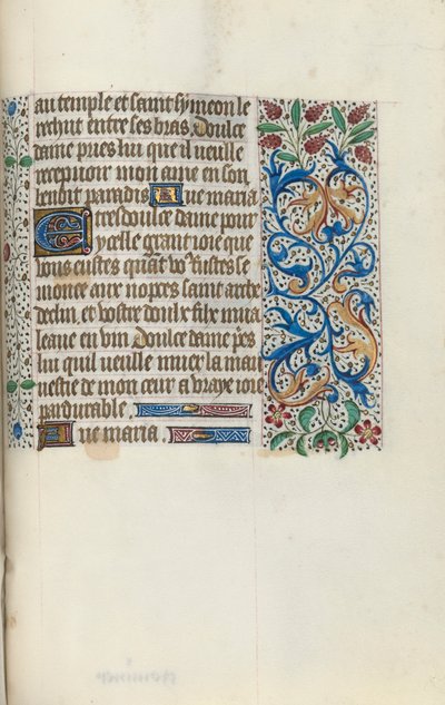 كتاب ساعات استخدام روان: fol. 149 و ، ج. 1470. بواسطة سيد لاتيني جنيف