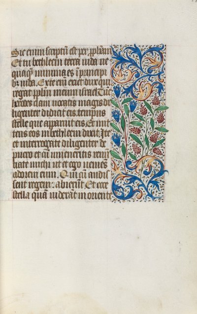 كتاب ساعات استخدام روان: fol. 17 و ، ج. 1470. بواسطة سيد لاتيني جنيف