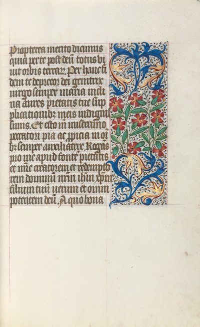 كتاب ساعات استخدام روان: fol. 24 و ، ج. 1470. بواسطة سيد لاتيني جنيف