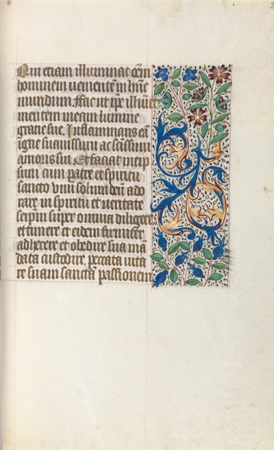 كتاب ساعات استخدام روان: fol. 26 و ، ج. 1470. بواسطة سيد لاتيني جنيف