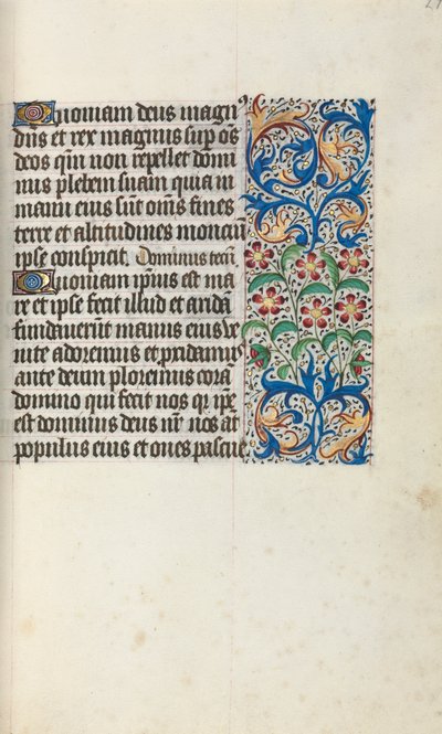 كتاب ساعات استخدام روان: fol. 29 و ، ج. 1470. بواسطة سيد لاتيني جنيف