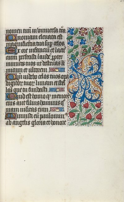 كتاب ساعات استخدام روان: fol. 31 و ، ج. 1470. بواسطة سيد لاتيني جنيف