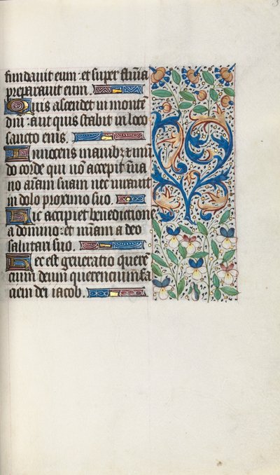 كتاب ساعات استخدام روان: fol. 34 و ، ج. 1470. بواسطة سيد لاتيني جنيف