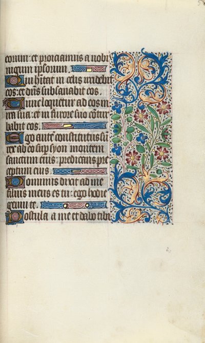 كتاب ساعات استخدام روان: fol. 58 و ، ج. 1470. بواسطة سيد لاتيني جنيف
