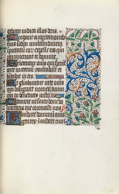 كتاب ساعات استخدام روان: fol. 60 و ، ج. 1470. بواسطة سيد لاتيني جنيف