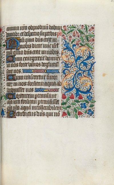 كتاب ساعات استخدام روان: fol. 65 و ، ج. 1470. بواسطة سيد لاتيني جنيف