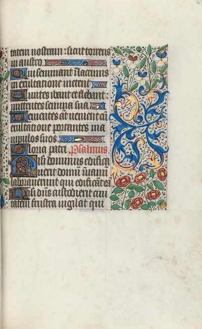 كتاب ساعات استخدام روان: fol. 68 و ، ج. 1470. بواسطة سيد لاتيني جنيف