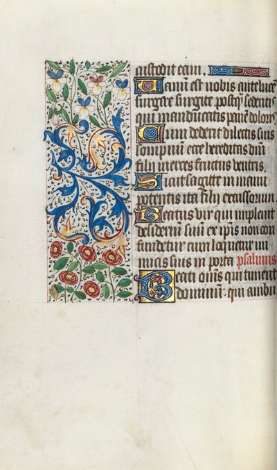 كتاب ساعات استخدام روان: fol. 68 فولت ، ج. 1470. بواسطة سيد لاتيني جنيف