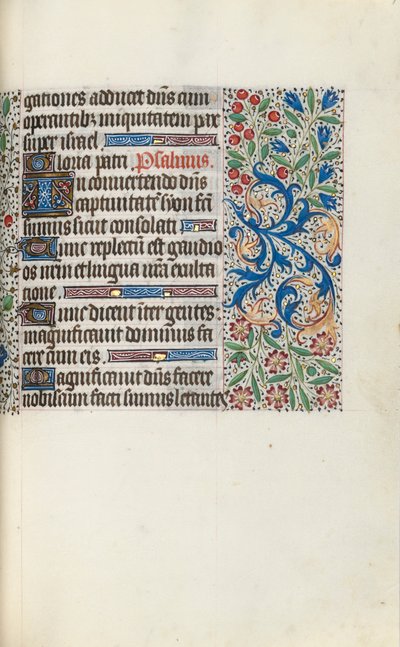 كتاب ساعات استخدام روان: fol. 72 و ، ج. 1470. بواسطة سيد لاتيني جنيف