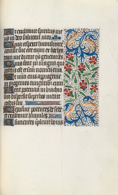 كتاب ساعات استخدام روان: fol. 74 و ، ج. 1470. بواسطة سيد لاتيني جنيف