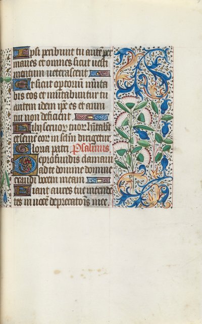 كتاب ساعات استخدام روان: fol. 90 و ، ج. 1470. بواسطة سيد لاتيني جنيف