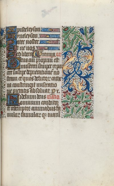 كتاب ساعات استخدام روان: fol. 96 و ، ج. 1470. بواسطة سيد لاتيني جنيف