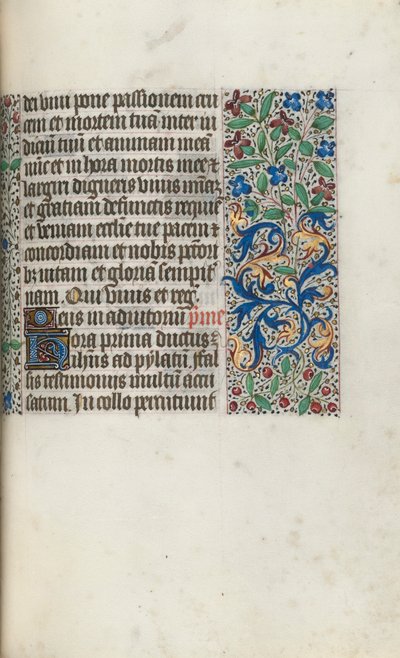 كتاب ساعات استخدام روان: fol. 97 و ، ج. 1470. بواسطة سيد لاتيني جنيف