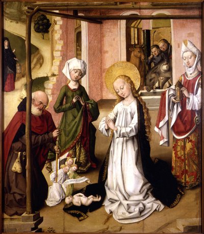 عشق المسيح الطفل بواسطة سيد القديس بارثولوميو Altarpiece