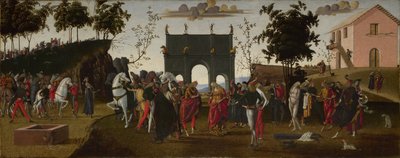 قصة جريسيلدا. الجزء الأول: الزواج ، ج 1490-1495 بواسطة ماجستير قصة جريسيلدا
