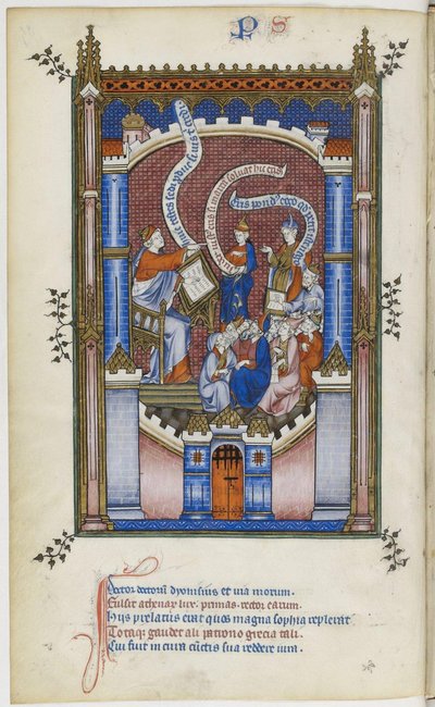 حياة القديس دينيس 1317 بواسطة ماجستير في Vie de Saint Denis