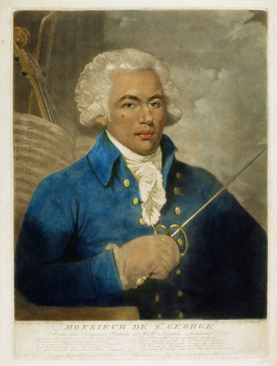 مسيو دي سانت جورج ، منقوش بواسطة دبليو وارد ، 1788 بواسطة ماذر براون