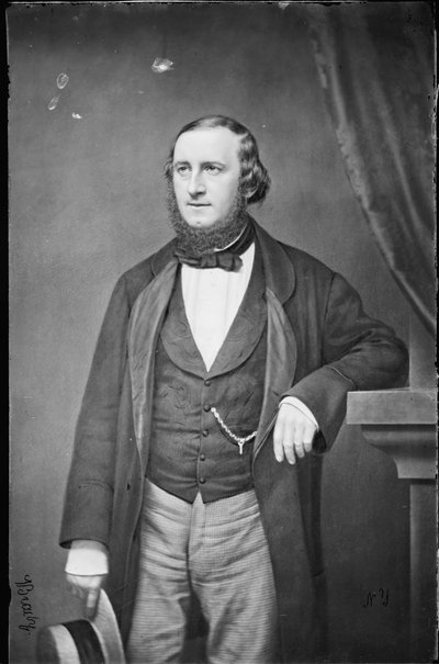 صورة للمؤلف الموسيقي ويليام فنسنت والاس 1812-1865 ، 1855. بواسطة ماثيو ب برادي