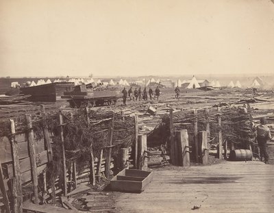 التحصينات ، ماناساس ، احتلها القداس الثالث عشر ، 1862. بواسطة ماثيو برادي