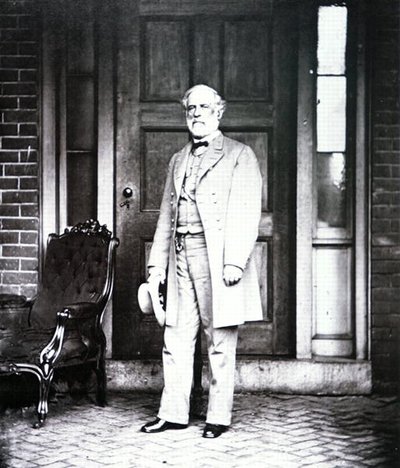 الجنرال روبرت إي لي (1807-70) (صورة بالأبيض والأسود) بواسطة ماثيو برادي