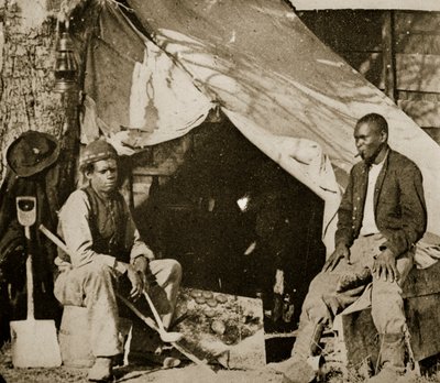 جون هنري وروبن في وقت الفراغ ، 1861-65 بواسطة ماثيو ب برادي