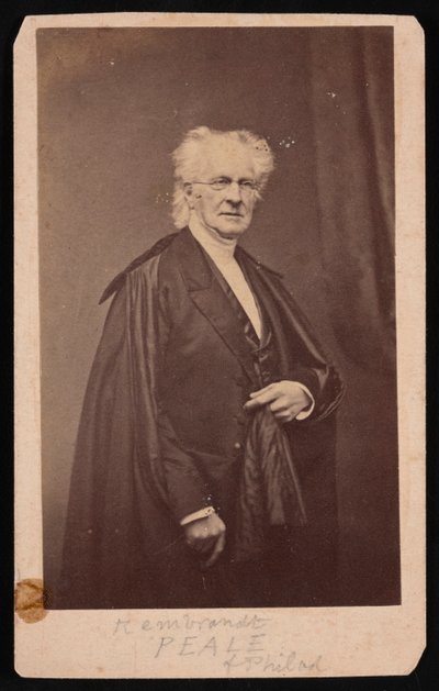 صورة لرامبرانت بيل 1778-1860 ، قبل عام 1860. بواسطة ماثيو برادي