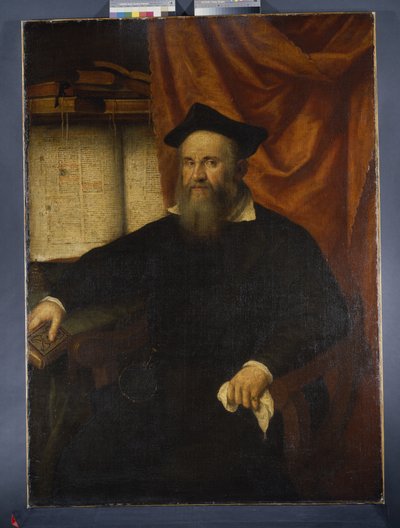 مارك أنطونيو دي دومينيس ، رئيس أساقفة سبالاتو (سبليت) حوالي 1610-1919 (زيت على قماش) بواسطة Matteo (Attr. To) Ponzoni