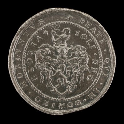 الأسلحة والنقش [عكسي] ، 1592. بواسطة ماثيو كارل