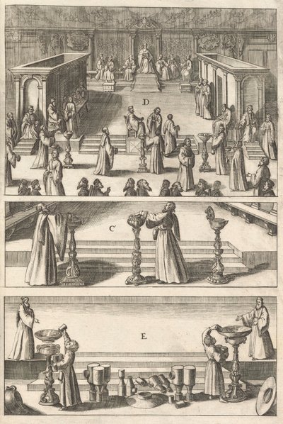 لوحة من "الطبوغرافيا الإيطالية" ، 1688 بواسطة ماتيوس ميريان